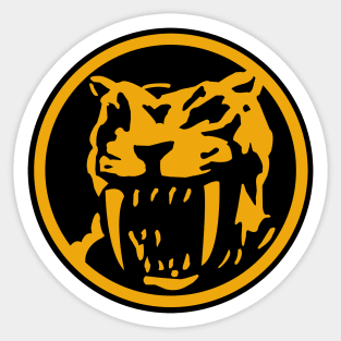 yellow ranger icon Sticker